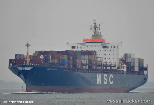 vessel Msc Shaula IMO: 9036002, Container Ship
