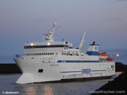 vessel HERJOLFUR III IMO: 9036088, Passenger/Ro-Ro Ship (vehicles)