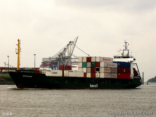 vessel Lady Nuray IMO: 9038373, Container Ship
