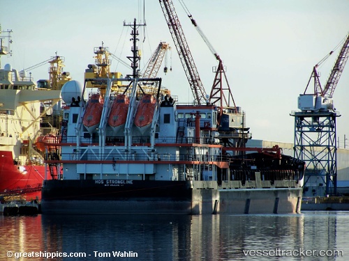 vessel Hos Strongline IMO: 9040534, Offshore Tug Supply Ship
