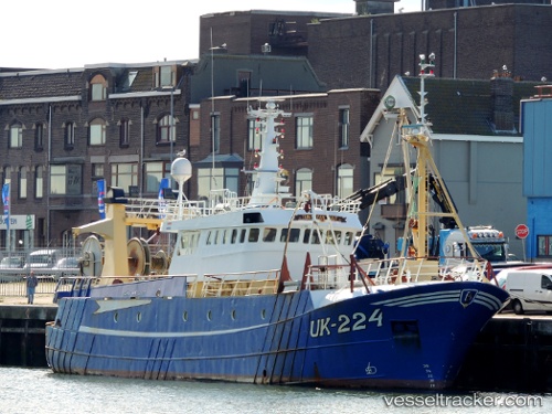 vessel Uk224 Tunis Van Luut IMO: 9044786, Fishing Vessel

