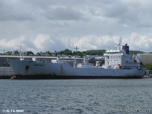 vessel Green Brazil IMO: 9045792, Refrigerated Cargo Ship
