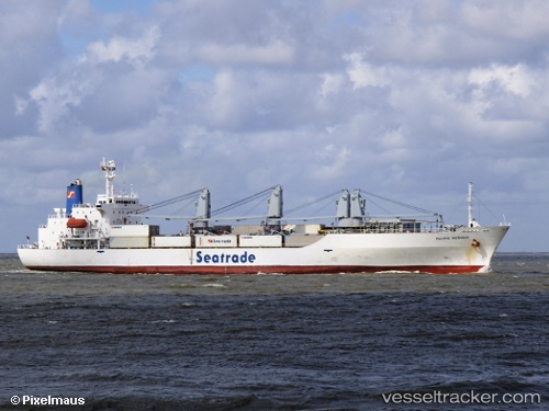 vessel Pacific Mermaid IMO: 9045924, Refrigerated Cargo Ship
