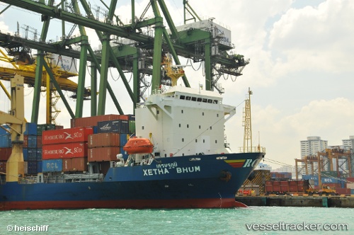 vessel Xetha Bhum IMO: 9046411, Container Ship
