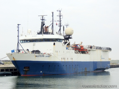 vessel Western Spirit IMO: 9050450, Research Vessel
