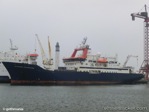vessel Marion Dufresne IMO: 9050814, Research Vessel
