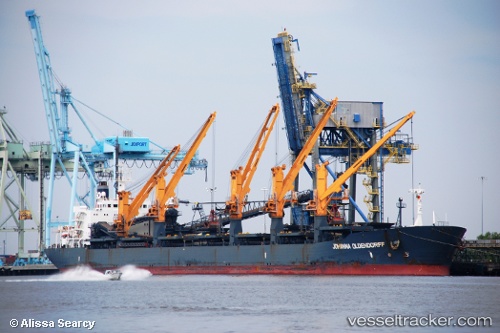 vessel Johanna Oldendorff IMO: 9057446, Self Discharging Bulk Carrier