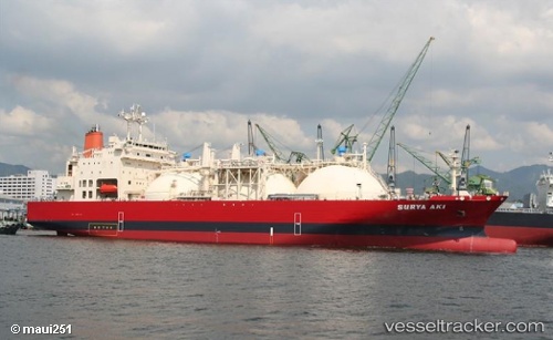 vessel Surya Aki IMO: 9060534, Lng Tanker
