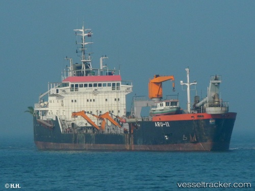 vessel Tshd. Aru Ii IMO: 9061473, Hopper Dredger
