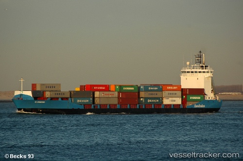 vessel Jihong IMO: 9064956, Container Ship
