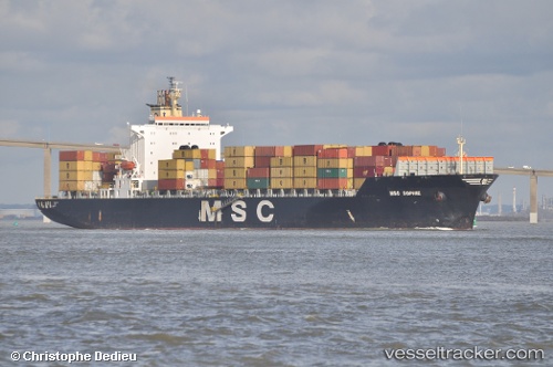 vessel Msc Sophie IMO: 9073062, Container Ship
