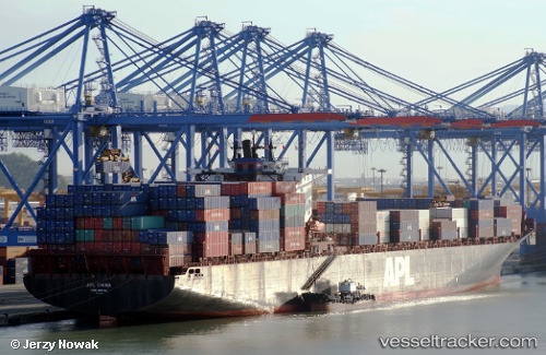 vessel Apl China IMO: 9074389, Container Ship
