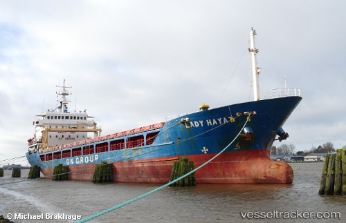 vessel Lady Hayat IMO: 9075450, General Cargo Ship
