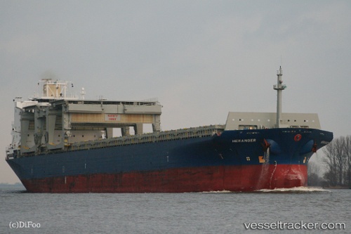 vessel HERANGER IMO: 9079121, General Cargo Ship
