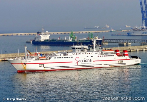vessel C.de Malaga IMO: 9080015, Passenger Ro Ro Cargo Ship
