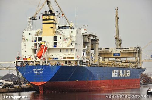 vessel HOSANGER IMO: 9081801, General Cargo Ship