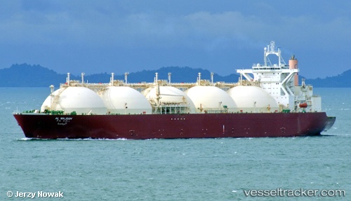vessel AL WAJBAH IMO: 9085625, LNG Tanker