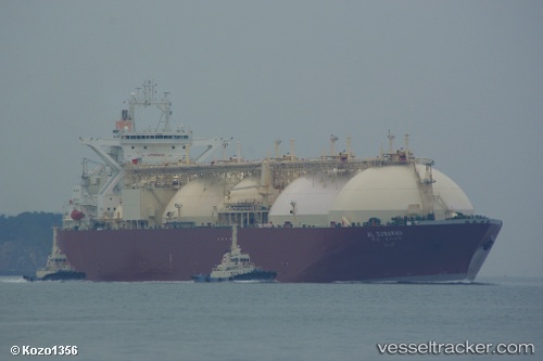 vessel AL ZUBARAH IMO: 9085649, LNG Tanker