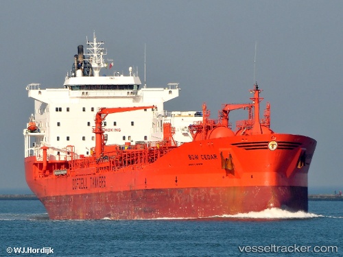 vessel BOW CEDAR IMO: 9087013, Chemical/Oil Products Tanker