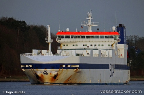 vessel Sca Obbola IMO: 9087350, Ro Ro Cargo Ship
