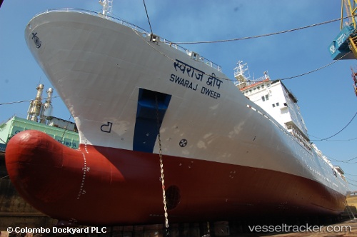 vessel Mv Swaraj Dweep IMO: 9101168, Passenger General Cargo Ship
