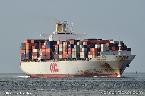 vessel Oocl America IMO: 9102291, Container Ship
