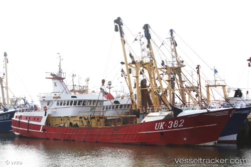 vessel Uk382 Janssien IMO: 9102629, Fishing Vessel

