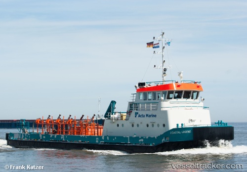 vessel Coastal Legend IMO: 9102887, Offshore Tug Supply Ship
