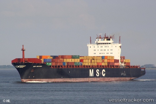 vessel Msc Brianna IMO: 9103685, Container Ship
