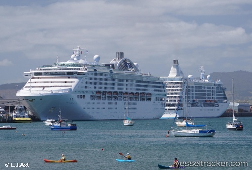 vessel Pacific Explorer IMO: 9103996, Cruise Ship
