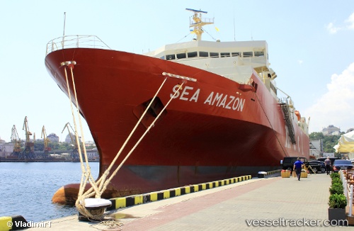 vessel Sea Amazon IMO: 9104263, Ro Ro Cargo Ship
