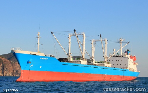 vessel Mabah IMO: 9105358, Refrigerated Cargo Ship
