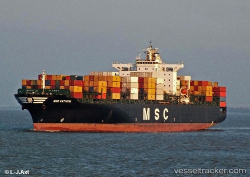 vessel Msc Katyayni IMO: 9110389, Container Ship

