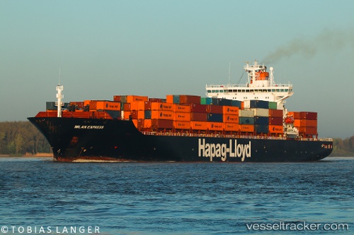 vessel Milan Express IMO: 9112296, Container Ship

