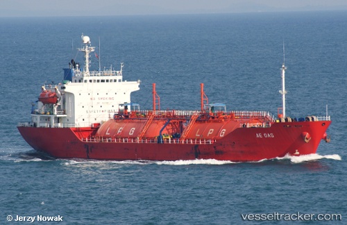 vessel A E Gas IMO: 9113939, Lpg Tanker
