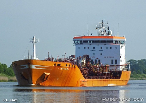vessel Sapphire IMO: 9114969, Chemical Oil Products Tanker

