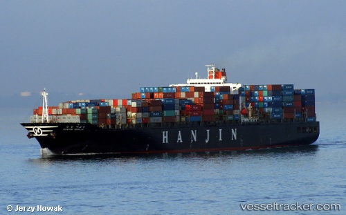 vessel Hanjin Berlin IMO: 9115743, Container Ship

