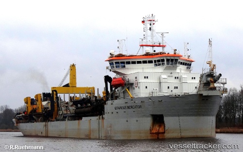 vessel Gerardus Mercator IMO: 9119335, Hopper Dredger
