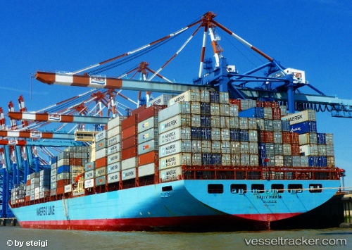 vessel Sally Maersk IMO: 9120865, Container Ship
