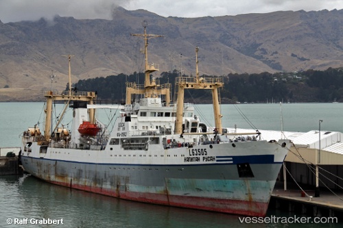 vessel KAPITAN RUSAK IMO: 9121106, Fish Factory Ship