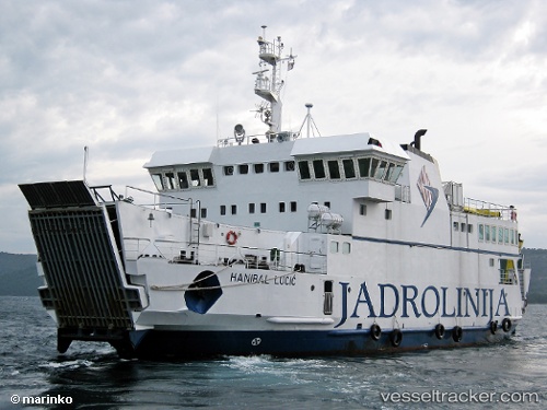 vessel Hanibal Lucic IMO: 9121936, Passenger Ro Ro Cargo Ship
