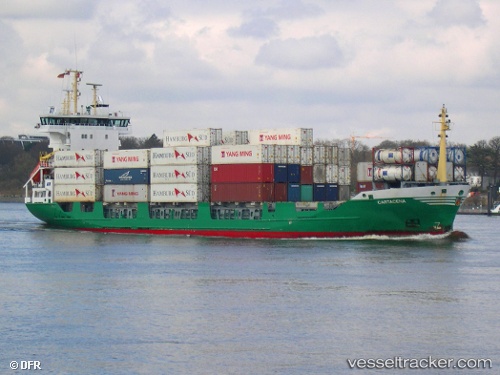 vessel Bf Cartagena IMO: 9123817, Container Ship
