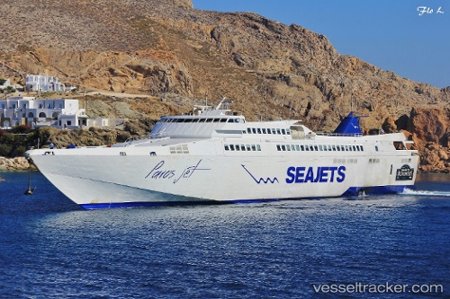 vessel Paros Jet IMO: 9125255, Passenger Ro Ro Cargo Ship
