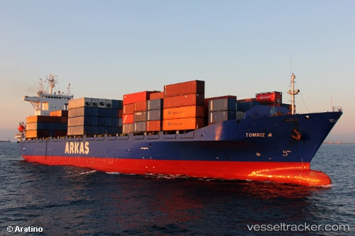 vessel Tomriz A IMO: 9126754, Container Ship
