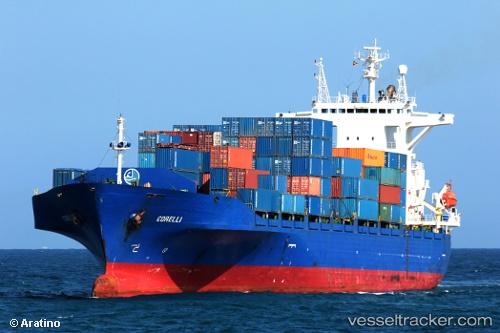 vessel CORELLI IMO: 9126766, Container Ship