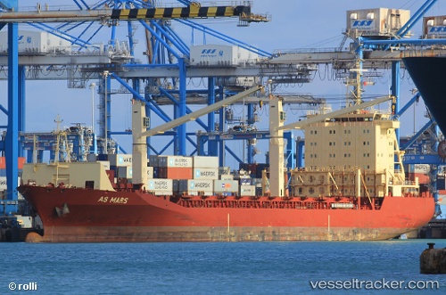 vessel As Mars IMO: 9127502, Container Ship
