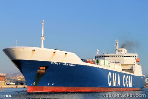 vessel MONT VENTOUX IMO: 9129586, Ro-Ro Cargo Ship