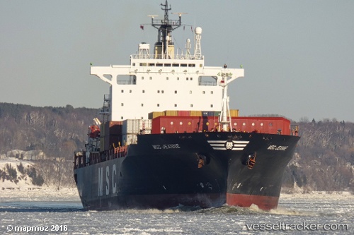 vessel Msc Jeanne IMO: 9135638, Container Ship
