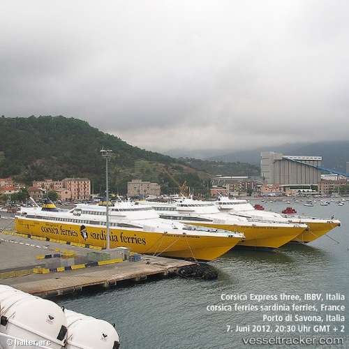 vessel Corsica Express Thre IMO: 9135963, Passenger Ro Ro Cargo Ship
