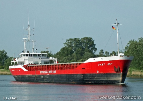 vessel Fast Jef IMO: 9136101, General Cargo Ship
